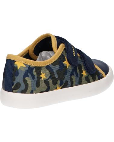 Sneaker für Junge GEOX B451NB 000AW B GISLI CF42Q NAVY-OCHRE