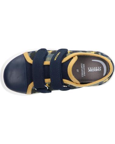 Sneaker für Junge GEOX B451NB 000AW B GISLI CF42Q NAVY-OCHRE
