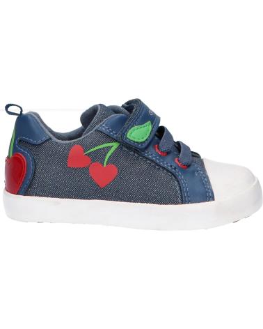 Esportes  de Menina GEOX B45D5B 00954 B KILWI C4327 AVIO-RED C4327
