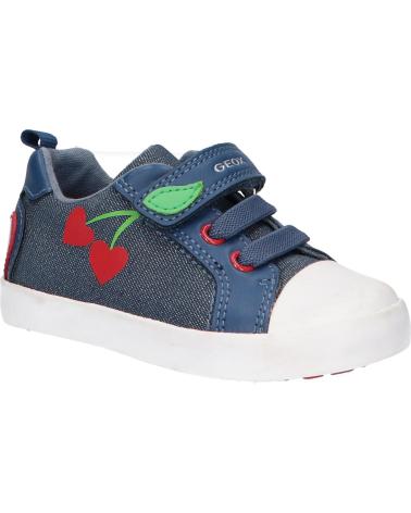 Esportes  de Menina GEOX B45D5B 00954 B KILWI C4327 AVIO-RED C4327