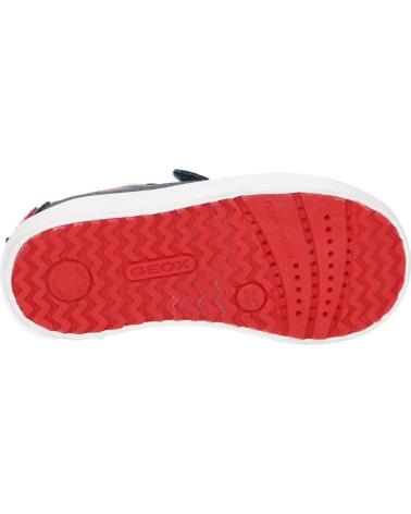Esportes  de Menina GEOX B45D5B 00954 B KILWI C4327 AVIO-RED C4327