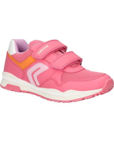 Deportivas de Niña GEOX J458CA 0BC14 J PAVEL C7Q8T LT CORAL-LT PINK