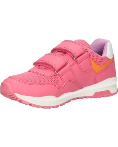 Deportivas de Niña GEOX J458CA 0BC14 J PAVEL C7Q8T LT CORAL-LT PINK