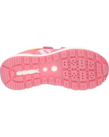Deportivas de Niña GEOX J458CA 0BC14 J PAVEL C7Q8T LT CORAL-LT PINK