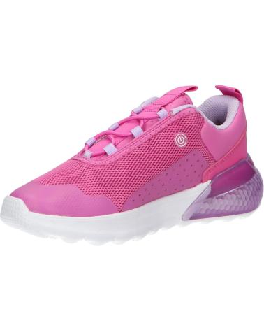 girl Trainers GEOX J45LZA 0149J J ACTIVART ILLUMINUS C8257 FUCHSIA-LILAC C8257