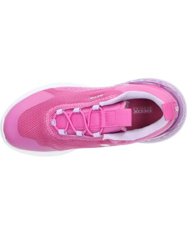 girl Trainers GEOX J45LZA 0149J J ACTIVART ILLUMINUS C8257 FUCHSIA-LILAC C8257
