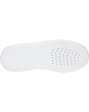 girl Trainers GEOX J45GCB 085BC J NETTUNO C0007 WHITE-SILVER C0007