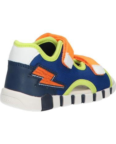 boy Sandals GEOX B455PA 01454 B SANDAL IUPIDOO C0685 ROYAL-ORANGE C0685
