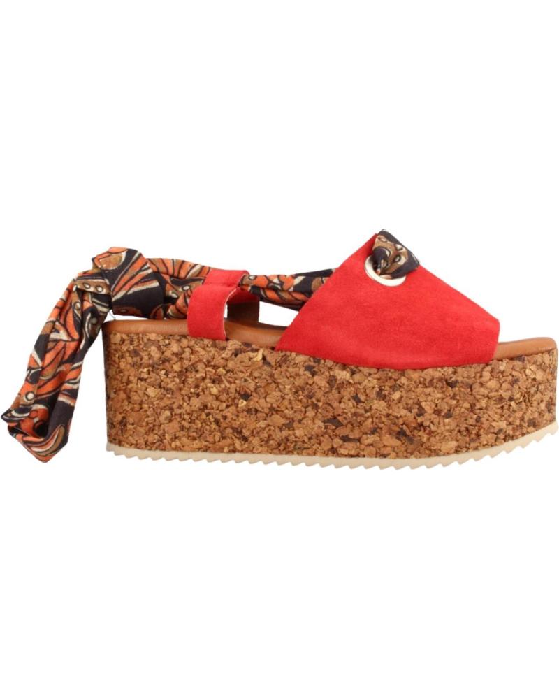 Sandálias de Mulher MARILA SANDALIAS CON CON PLATAFORMA GERBERA ROJO