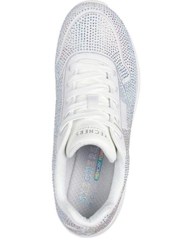 Sportivo-De-Mujer-SKECHERS-SNEAKERS-UNO-DISCO-RAVE-MUJER-BLANCO