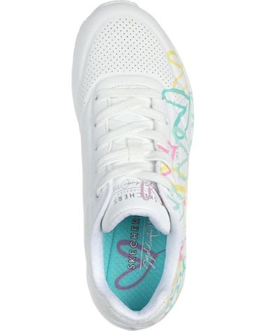 SKECHERS ZAPATILLAS NINA MODELO 177982S COLOR BLANCO WMLT