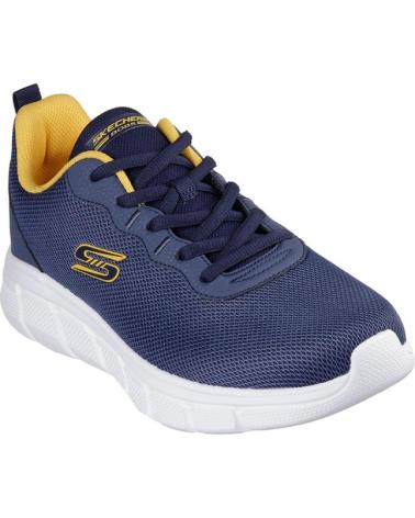 Deportivas de Hombre SKECHERS SNEAKERS BOBS SPORT B FLEX-ICY ADGE HOMBRE MARINO AZUL