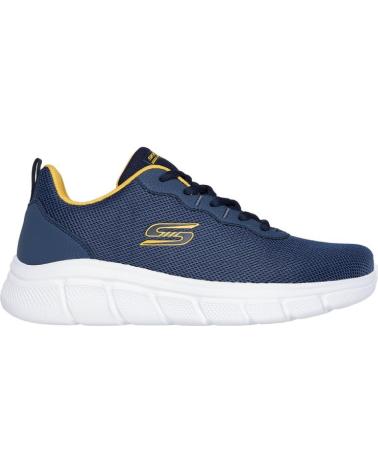 Deportivas de Hombre SKECHERS SNEAKERS BOBS SPORT B FLEX-ICY ADGE HOMBRE MARINO AZUL