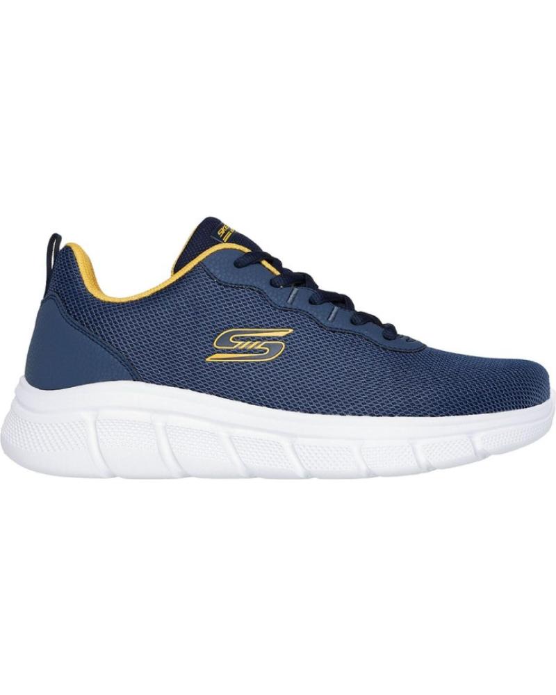 Deportivas de Hombre SKECHERS SNEAKERS BOBS SPORT B FLEX-ICY ADGE HOMBRE MARINO AZUL