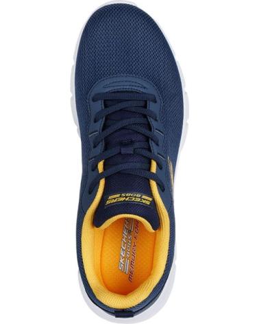 Deportivas de Hombre SKECHERS SNEAKERS BOBS SPORT B FLEX-ICY ADGE HOMBRE MARINO AZUL