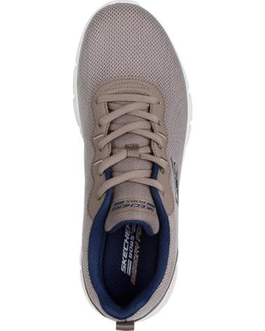 Deportivas de Hombre SKECHERS SNEAKERS BOBS SPORT B FLEX-ICY ADGE HOMBRE TAUPE MARRóN