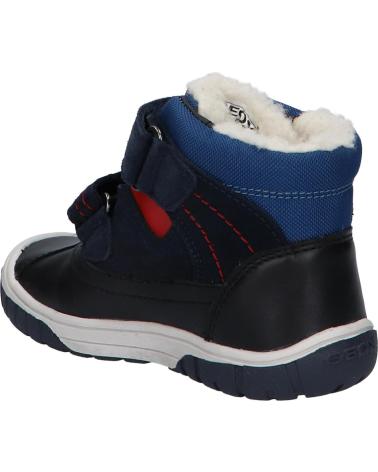 girl and boy Mid boots GEOX B162DB 022FU C4244 NAVY-DK RED