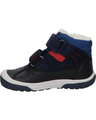 girl and boy Mid boots GEOX B162DB 022FU C4244 NAVY-DK RED