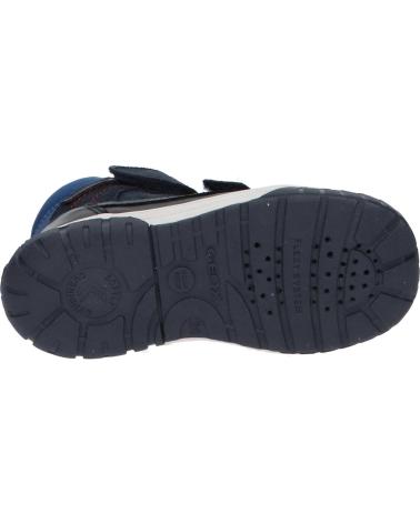 girl and boy Mid boots GEOX B162DB 022FU C4244 NAVY-DK RED