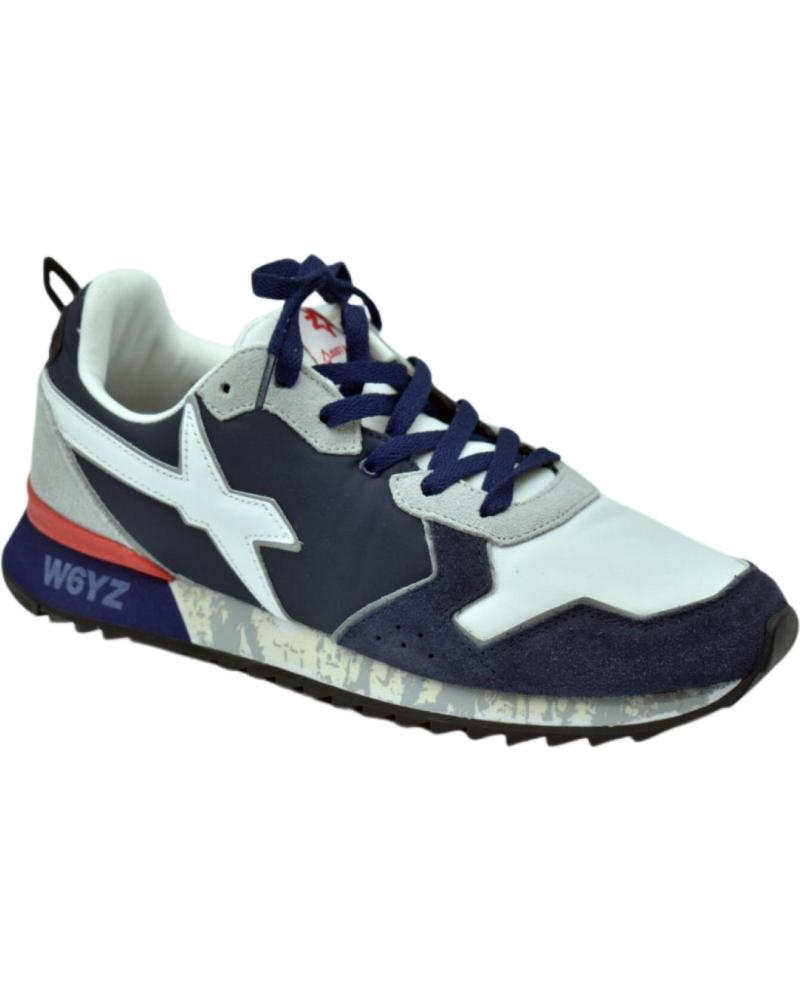Woman Trainers W6YZ ZAPATILLAS SUEDE-NYLON AZUL