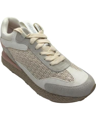 GIOSEPPO ZAPATILLAS HARDING 74070 CUNA RAFIA BEIGE BLANCO