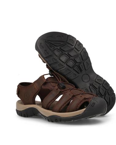 Sandalen für Herren PAREDES SANDALIAS OUTDOOR HOMBRE AYUELAS MARRON OSCURO MARRóN OSCURO MARRóN OSCURO
