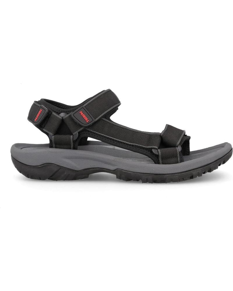 PAREDES SANDALIAS OUTDOOR HOMBRE CORCOS NEGRO NEGRO NEGRO