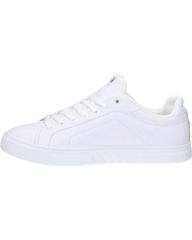 Man Trainers TOMMY HILFIGER FM0FM05317 ICON COURT LTH FLAG ESS YBS WHITE