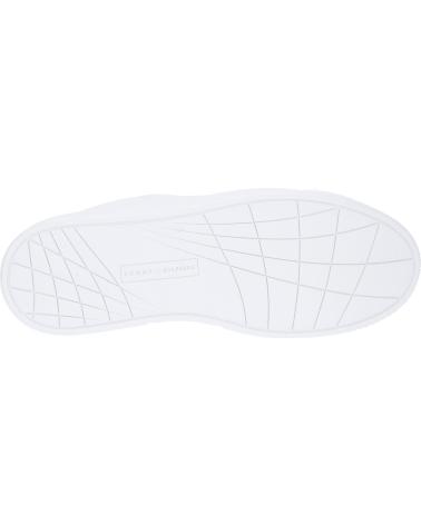 Man Trainers TOMMY HILFIGER FM0FM05317 ICON COURT LTH FLAG ESS YBS WHITE