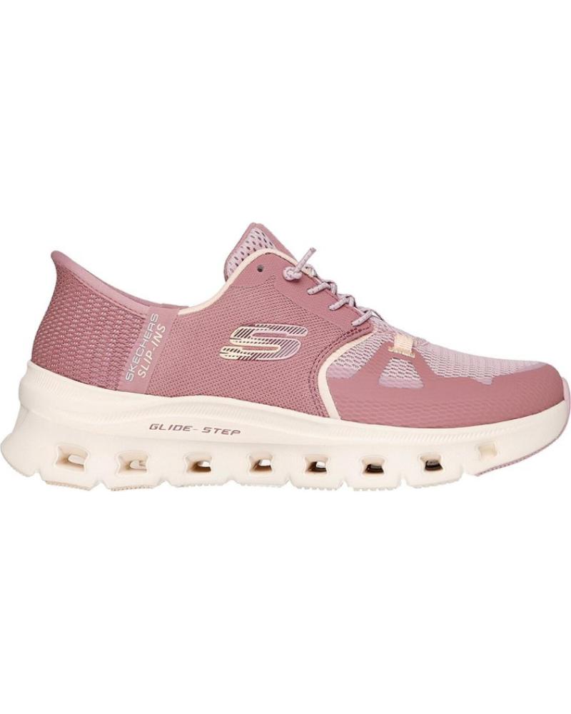 Deportivas de Mujer SKECHERS SNEAKERS SLIP-INS GLIDE-STEP PRO MUJER ROSA