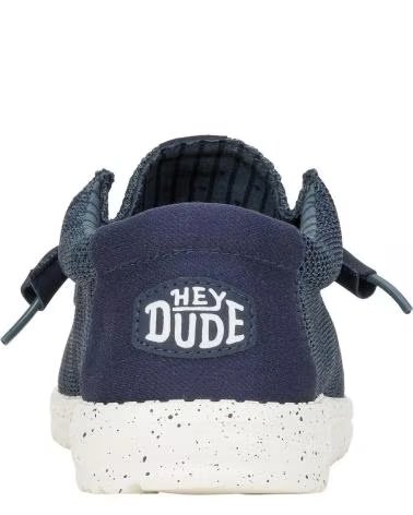 Man shoes HEY DUDE WALLY STRETCH SOX NAVY HD41898-410 MARINO