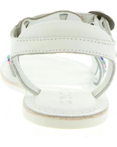Sandálias de Menina KICKERS 545361-30 DIXIE 3 BLANC SIRENE