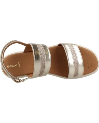 Sandalias de Mujer GEOX SANDALIAS MUJER MODELO D CAMALEI COLOR ORO C2012