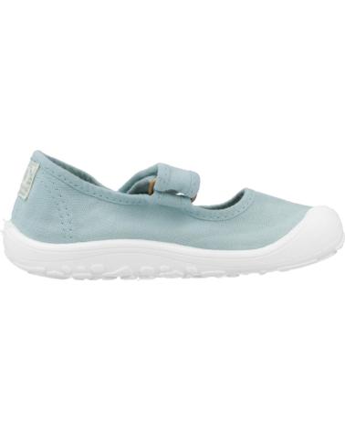 VICTORIA ZAPATILLAS NINA MODELO MERCEDITA COLOR AZUL MANZANA