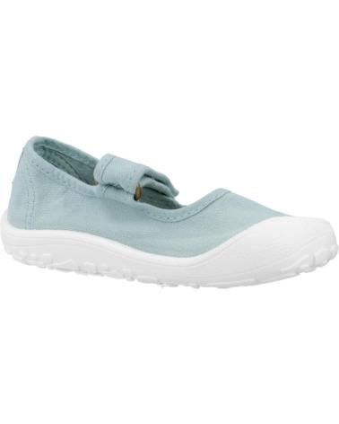 VICTORIA ZAPATILLAS NINA MODELO MERCEDITA COLOR AZUL MANZANA