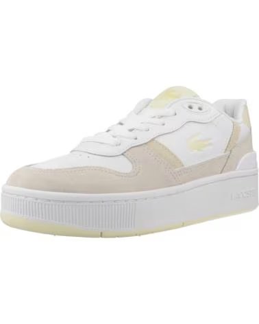 LACOSTE SNEAKER T-CLIP PLATFORM 49SFA0076-2H8 BIANCO DONNA WHTYLW