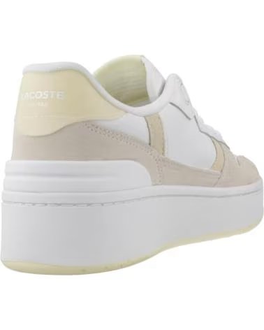 LACOSTE SNEAKER T-CLIP PLATFORM 49SFA0076-2H8 BIANCO DONNA WHTYLW