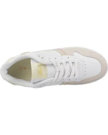 LACOSTE SNEAKER T-CLIP PLATFORM 49SFA0076-2H8 BIANCO DONNA WHTYLW