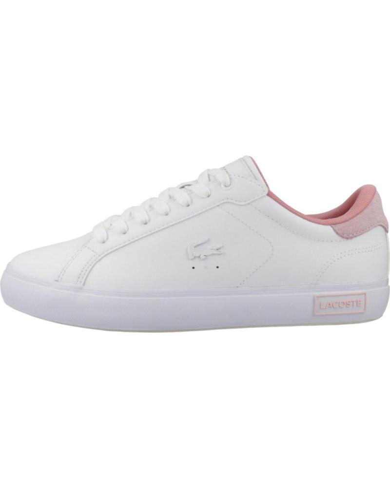 Sportivo per Donna LACOSTE ZAPATILLAS MUJER MODELO POWERCOURT COLOR BLANCO WHTPNK