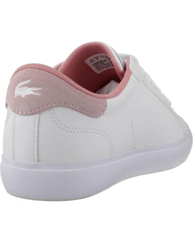 Sportivo per Donna LACOSTE ZAPATILLAS MUJER MODELO POWERCOURT COLOR BLANCO WHTPNK