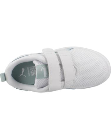 PUMA COURTFLEX V3 MESH PS - WEISSE KINDERSNEAKER WHITE