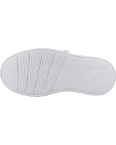 PUMA COURTFLEX V3 MESH PS - WEISSE KINDERSNEAKER WHITE