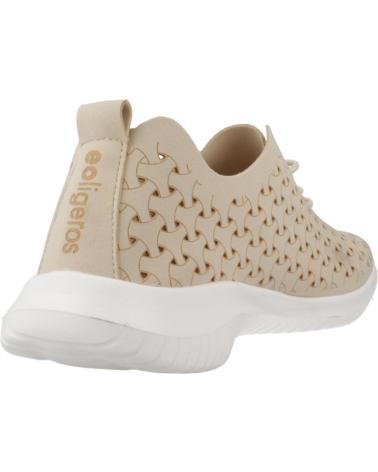 Sneaker für Damen EOLIGEROS ZAPATILLAS MUJER MODELO LIBERTE COLOR BEIS BEIGE
