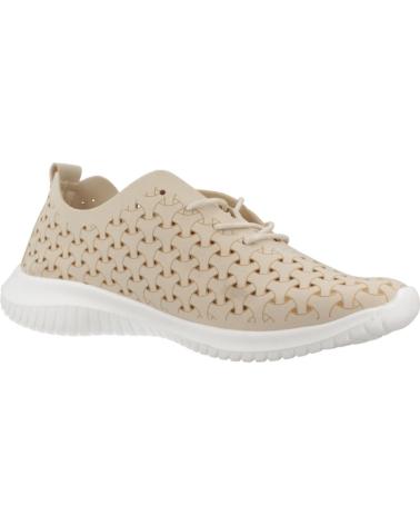 Sneaker für Damen EOLIGEROS ZAPATILLAS MUJER MODELO LIBERTE COLOR BEIS BEIGE