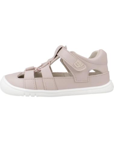 Sandales pour Fille PIRUFIN SANDALIAS NINA PIRUFLEX MODELO PF274 4 COLOR ROSA BEIG