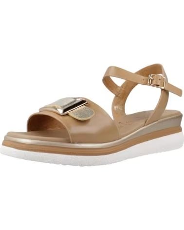 REPO SANDALES FEMME 10218R COULEUR MARRON CAMEL - RÉF: 618512