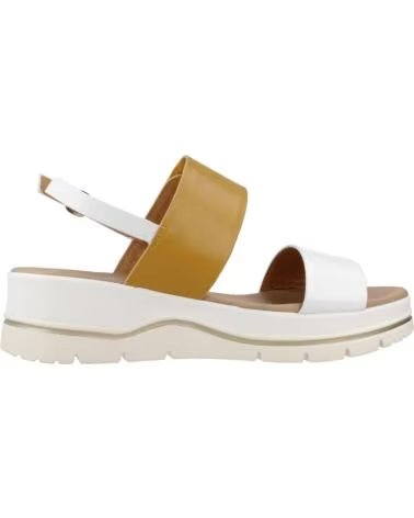 REPO SANDALES FEMME 11214R JAUNE BLANC RÉF 618513 BNCGIL