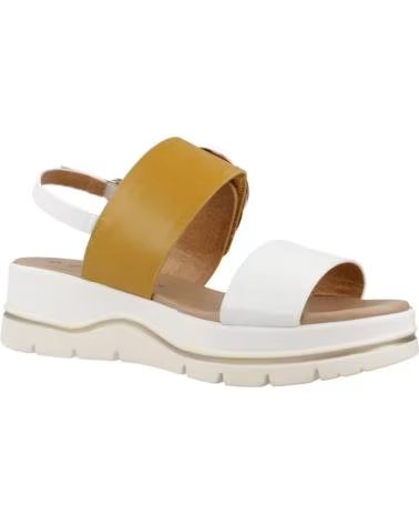 REPO SANDALES FEMME 11214R JAUNE BLANC RÉF 618513 BNCGIL