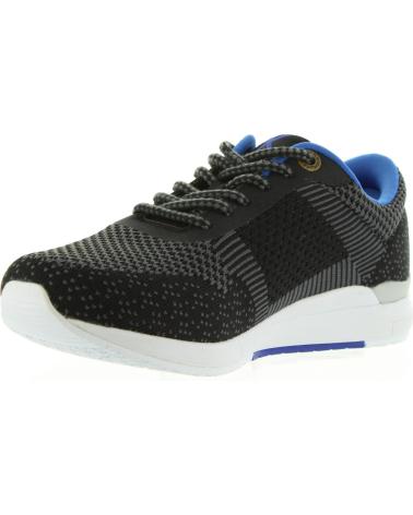 Zapatillas deporte de Mujer y Niña y Niño KICKERS 522010-30 KNITWEAR 83 NOIR GRIS
