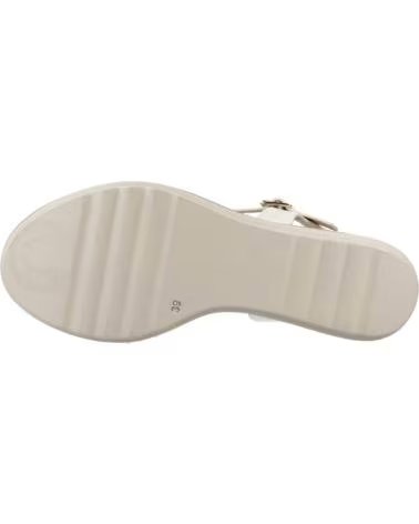 REPO SANDÁLIAS FEMININAS MODELO 20237R COR BEGE MARFIM REF 618518 AVORIO
